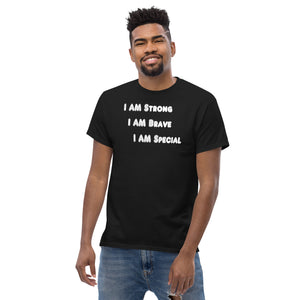 I Am Strong Black T-shirt - Sabrena Sharonne